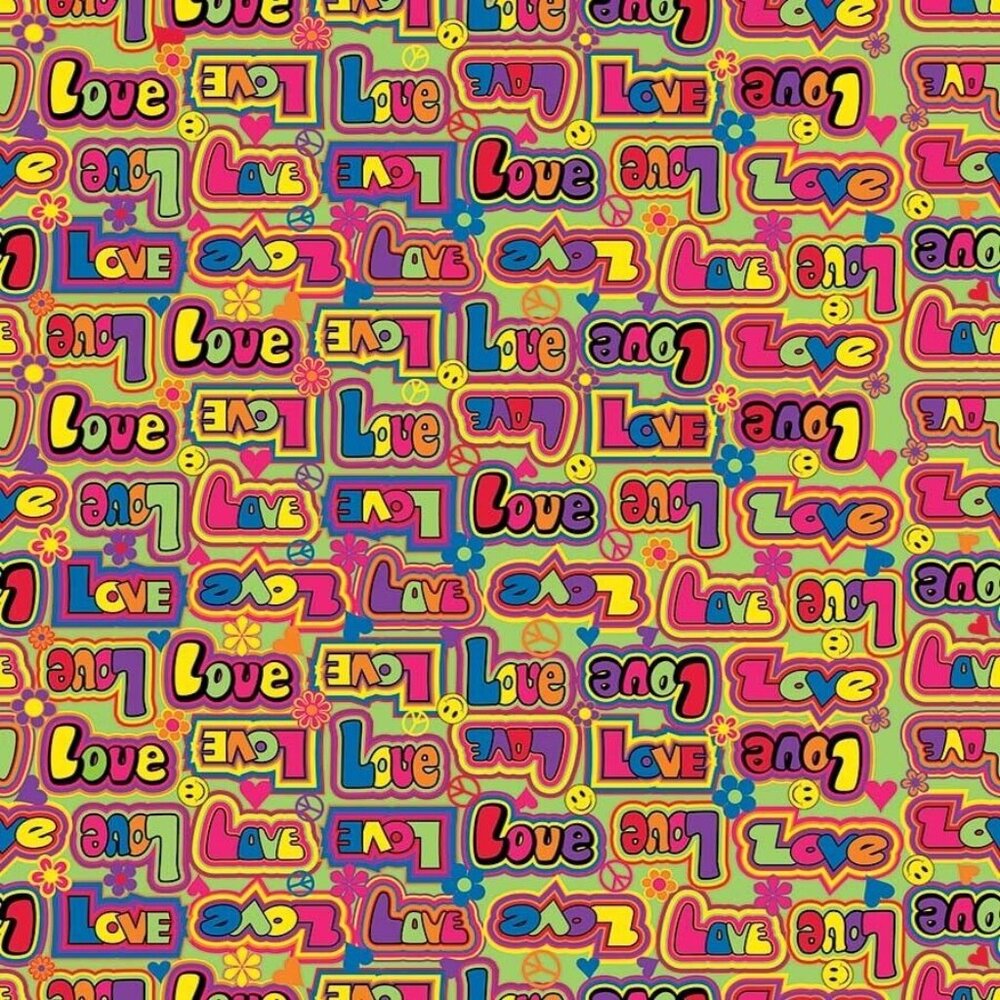 Retro Love Bandana Dog, Craft, Kids, Mask, Adult Bandanna